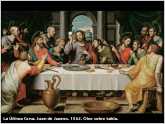 Jueves Santo. Jesús se reune con sus discípulos para compartir pan y vino